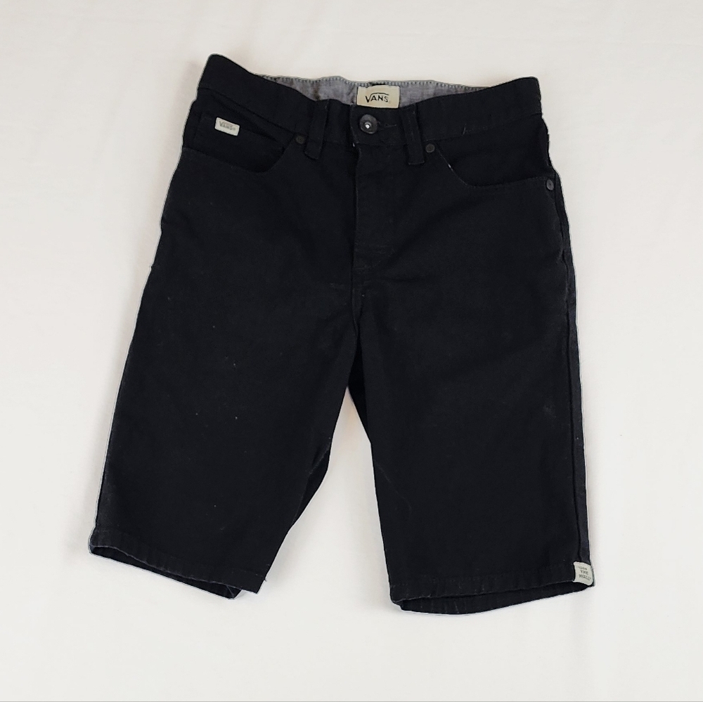 Vans Off The Wall Black Boy  Shorts